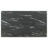 CoasterEssence 121251 Crestmont - Extension Dining Table Faux Marble - Black