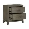 Liberty Furniture 805-BR61 Avalon - Nightstand With Charging Station - Burnished Beige