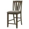 Coaster Fine Furniture 109179 Canfield - Counter Height Dining Side Chair (Set of 2) - Brown