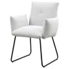 Coaster Fine Furniture 108492 Ackland - Upholstered Dining Side Chair (Set of 2) - Light Gray