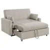 Coaster Fine Furniture 350142 Portland - Boucle Upholstered Sleeper Sofa Bed - Latte