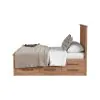 Intercon OP-BR-5850QS-TAU-C Intercon OP-BR-5850QS-TAU-C Oak Park - Queen Captain's Bed With 9 Drawers - Taupe