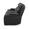 Liberty Furniture 7019CO-22P Liberty Furniture 7019CO-22P Chapman - Loveseat With Console P2 & ZG - Aline Coal
