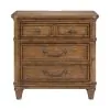 Liberty Furniture 336-BR61 Harrison Heights - Nightstand With Charging Station - Sienna