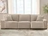 Benchcraft® 87003S3 Benchcraft® 87003S3 Carceri - 3-Piece Power Sectional Reclining Sofa With Armless Power Recliner - Cashmere