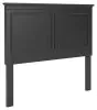 Ashley Furniture B687-87 Lanolee - Full Panel Headboard - Black