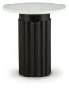 Ashley Furniture A4000724 Wainstone - Accent Table - Black / White