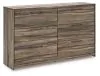 Ashley Furniture PCB2005-31 Elbrim - Six Drawer Dresser - Brown