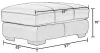 Jackson Furniture Industries 450710-1273/89-3073/89 Marco - Leather Ottoman - Chocolate