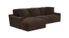 Jackson Furniture Industries 3045/75/73-09 Jackson Furniture Industries 3045/75/73-09 Comfrey - 2 Piece Sofa / LSF Chaise - Chocolate