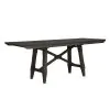 Liberty Furniture 152-CD-O7GTS Liberty Furniture 152-CD-O7GTS Double Bridge - 7 Piece Gathering Table Set (Upholstered Counter Chairs) - Dark Chestnut