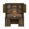Liberty Furniture 487-HOJ-JEC Amelia - Jr Executive Credenza Set - Antique Toffee