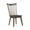 Liberty Furniture 826-C4000S Midland Falls - Spindle Back Side Chair - Rustic Brown