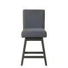 New Classic D4125-28-GRY High Line - Swivel Counter Chair (Set of 2) - Gray