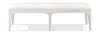 Riverside Furniture 59359 Myra - Upholstered Dining Bench - Paperwhite