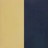 CoasterElevations 192061-S5 Kella - 5 Piece Round Marble Top Dining Set - Blue And Gold