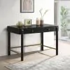 Coaster Fine Furniture 224337 Arini - 2-Drawer Vanity Desk Makeup Table - Black