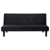 Coaster Fine Furniture 360238 Stanford - Upholstered Tufted Convertible Sofa Bed - Black