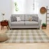 Furniture of America RG8183S Kendrick - 8' x 10' Plaid Area Rug - Beige