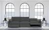 Coaster Fine Furniture 609531P Collins - Modular Power Sofa - Dark Gray
