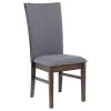 Coaster Fine Furniture 193592 Sherwood - Upholstered Dining Side Chair (Set of 2) - Gray