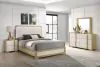 Coaster Fine Furniture 215651KE-S4 Hyland - 4 Piece Eastern King Bedroom Set - Natural