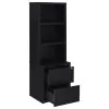 Coaster Fine Furniture 802703-S3 Westpark - 3 Piece Wall Unit Bookcase Set With USB - Black