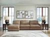 Benchcraft® 76106S5 Benchcraft® 76106S5 Veronella - 3-Piece Sectional With LAF Corner Chaise - Sahara