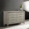 New Classic B1248-050 Lennox - 8 Drawer Dresser - Gray