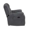 New Classic U2540-15P1-GRY New Classic U2540-15P1-GRY Redondo - Glider Recliner With Heat, Massage, Power - Dark Gray