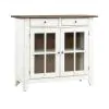 Liberty Furniture 741-SR5043 Al Fresco - Server - Graphite & Whitestone