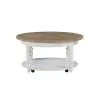 Liberty Furniture 762-OT1011 Turnberry Park - Round Cocktail Table - Washed White