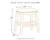Ashley Furniture D388-024 Caitbrook - Upholstered Stool (Set of 2) - Gray