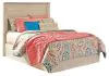 Ashley Furniture B267-87 Willowton - Full Panel Headboard - Whitewash