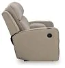 Ashley Furniture 6330794 Lavenhorne - Dbl Rec Loveseat W/Console - Pebble