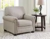Ashley Furniture 37307/20/14 Gaelon - 2 Pc. - Chair, Ottoman - Dune