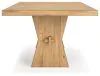 Ashley Furniture D841-45 Galliden - Rectangular Dining Room Table - Light Brown