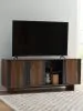Ashley Furniture A4000679 Welby - Accent Cabinet - Brown / Charcoal