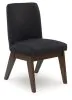 Ashley Furniture PCD857-01 Dilenno - Dining Upholstered Side Chair (Set of 2) - Dark Brown
