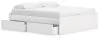 Ashley Furniture EB9630B18 Ashley Furniture EB9630B18 Onita - King Platform Bed With 2 Side Storage - White