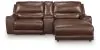 Ashley Furniture PCU62607S4 Ashley Furniture PCU62607S4 DeepWakes - 3-Piece Power Reclining Sectional With RAF Press Back Power Chaise And Storage Console - Canyon
