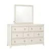 Samuel Lawrence Furniture S884-030 Orleans - Dresser Mirror with LED Lights - Natural