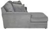 Jackson Furniture Industries 2477/75/42-28 Jackson Furniture Industries 2477/75/42-28 Glacier - 2 Piece Sofa Chaise (RSF Loveseat / LSF Chaise) - Shark