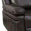 New Classic U6023-25-BRN New Classic U6023-25-BRN Kellen - Console Loveseat With Dual Recliners - Brown