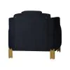 New Classic U2034-10-BLK Empire - Lighted Chair - Black