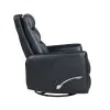 New Classic U2518-14-BLK Takami - Swivel Recliner - Black