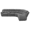 CoasterEssence 609540P Bahrain - 6 Piece Modular Power Reclining Sectional - Charcoal