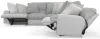 Jackson Furniture Industries 19/34/36/37/38/39-18 Jackson Furniture Industries 19/34/36/37/38/39-18 Abraxas - 6 Piece Upholstered Reclining Sectional With 2 Reclining Seats And Storage Console - Moonstruck