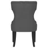 Coaster Fine Furniture 115562 Baney - Fabric Upholstered Dining Side Chair - Gray And Black
