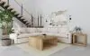 Coaster Fine Furniture 551451-SETA Hobson - 5 Piece Upholstered Modular Sectional Sofa - Ivory